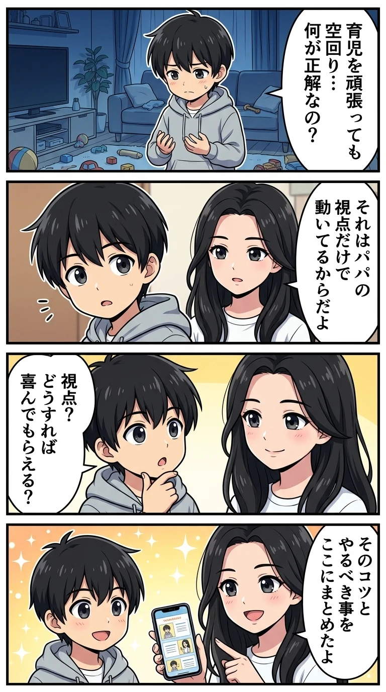 パパ 育児 何をすればいい