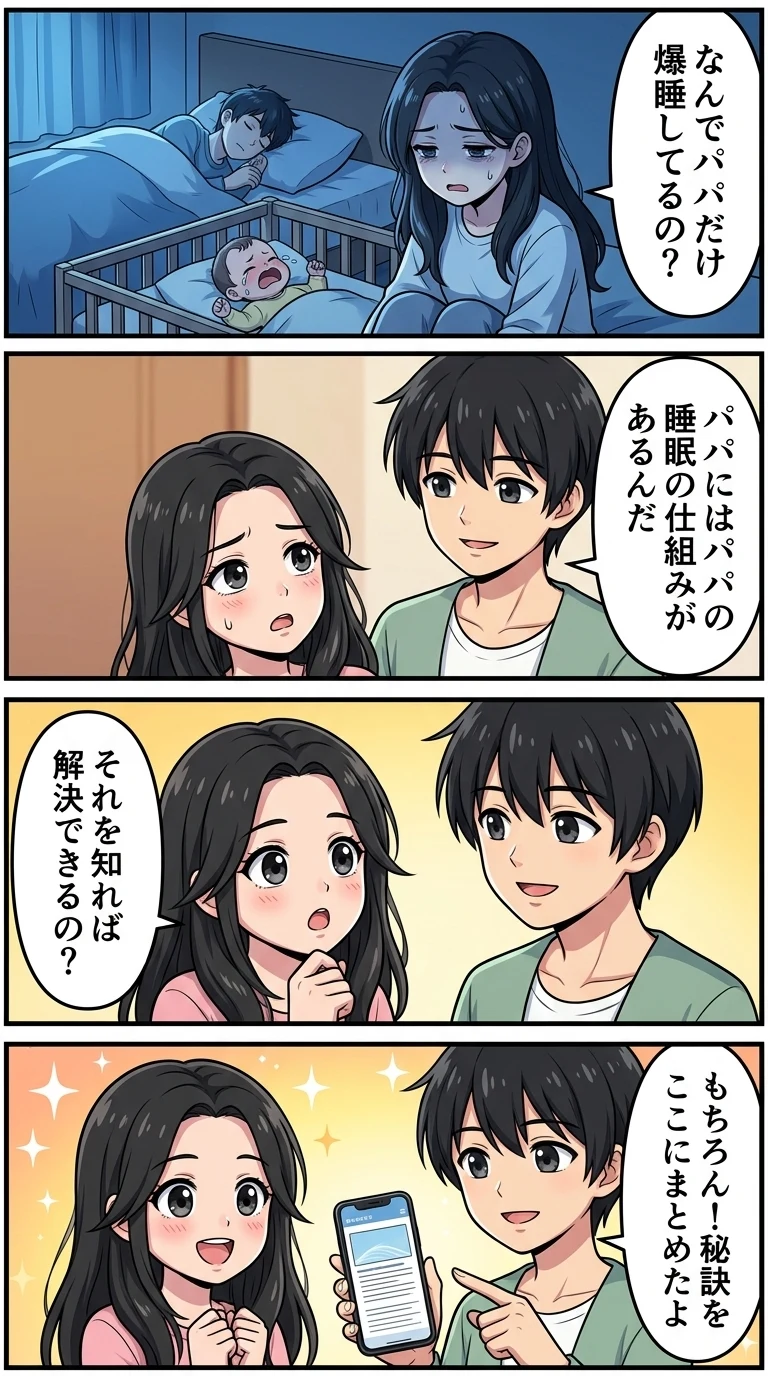 パパ 夜泣き