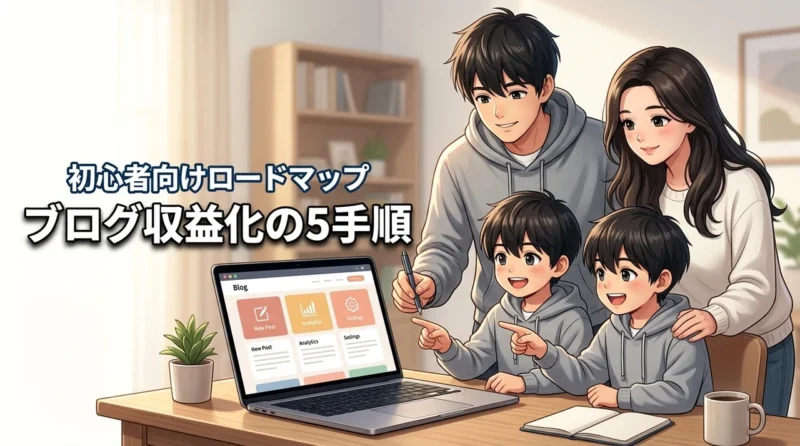 ブログの始め方とは？初心者が最短で収益化する5つの手順を大公開