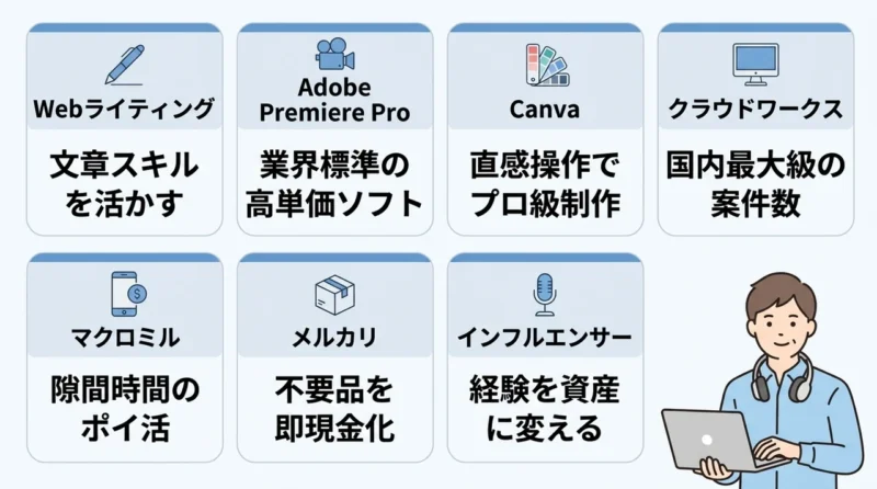 パパにおすすめの在宅副業7選