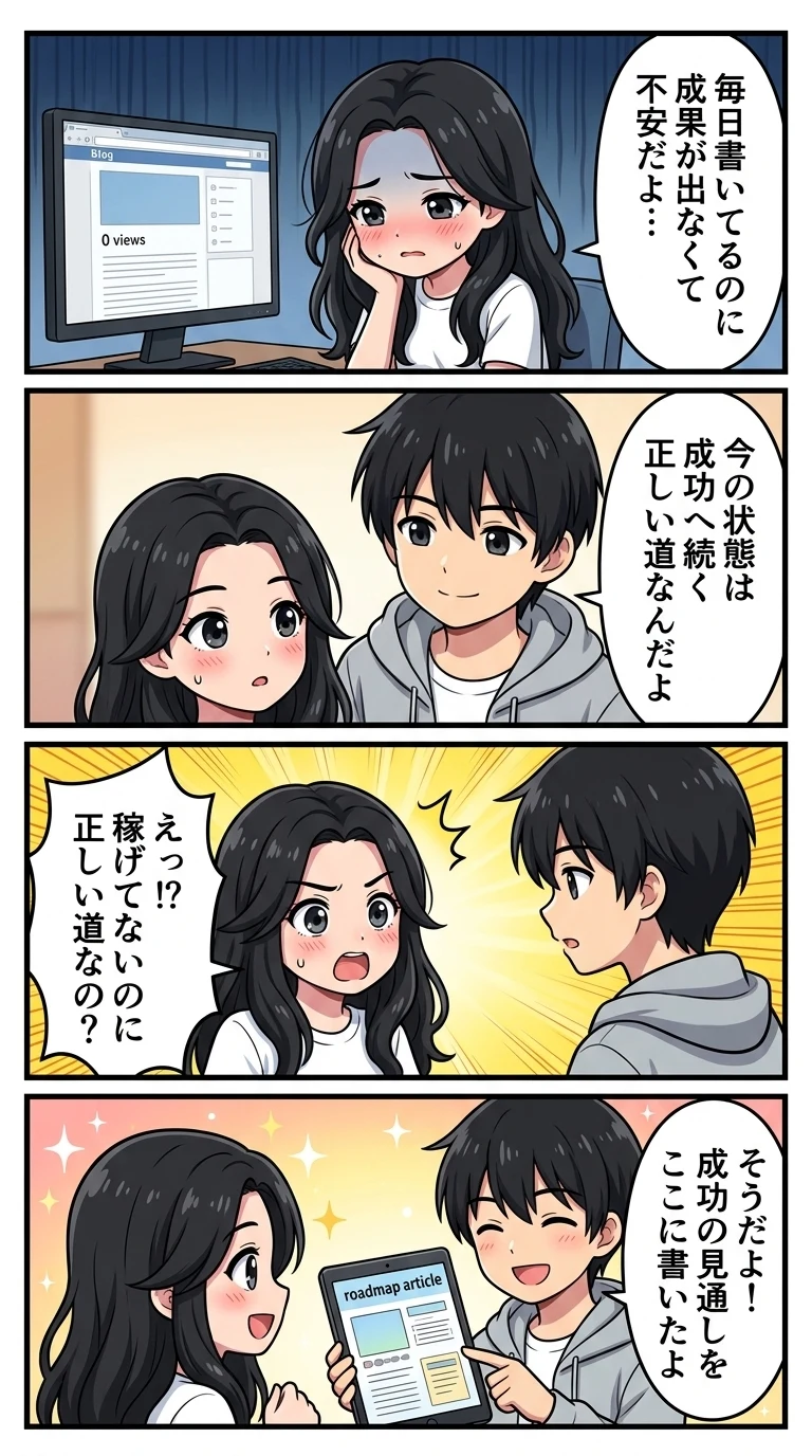 ブログ 稼げるまで