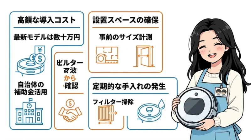 時短家電を導入するデメリット3つ