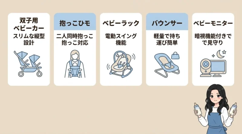 育児を楽にするおすすめ便利グッズ5選