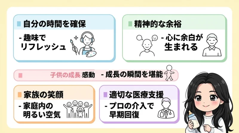 早期に周囲を頼り育児を楽しむメリット5つ