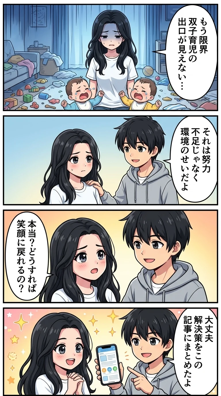 双子育児 ノイローゼ