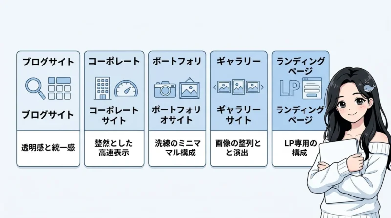 swellのおしゃれなデザイン事例5選