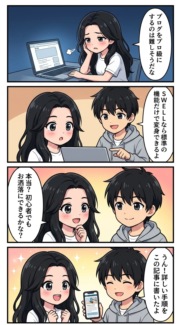 swell ワードプレス デザイン