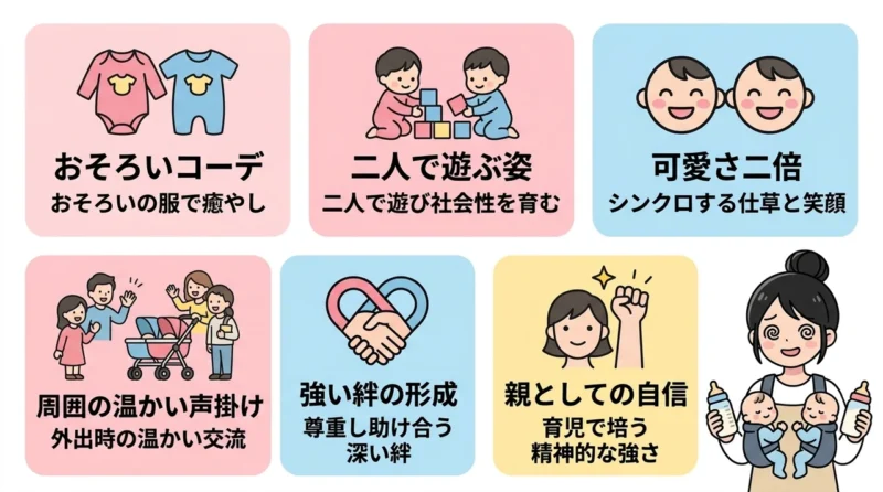 大変さ以上に幸せ！双子育児ならではのメリット6選