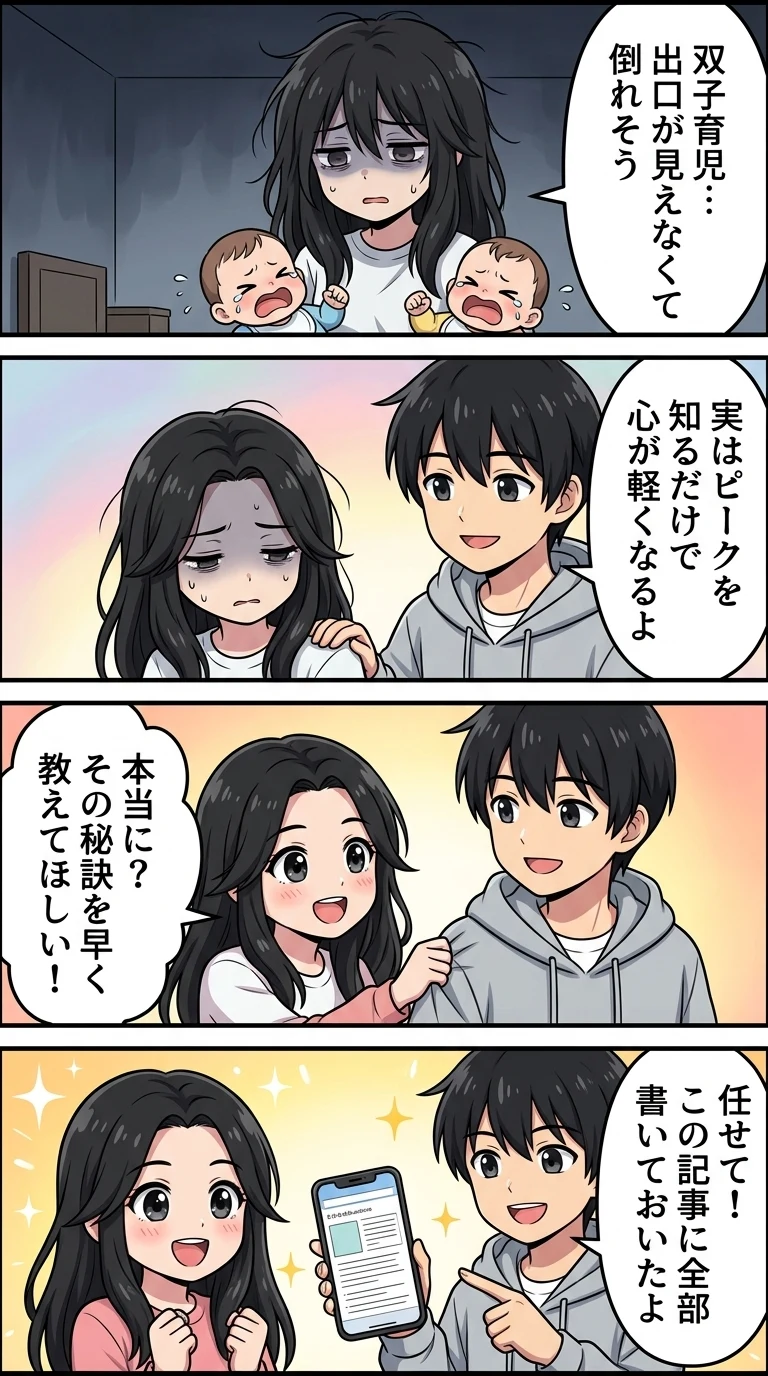 双子育児 どれくらい大変