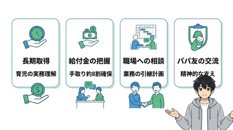 パパのキャリアと家計の両立戦略