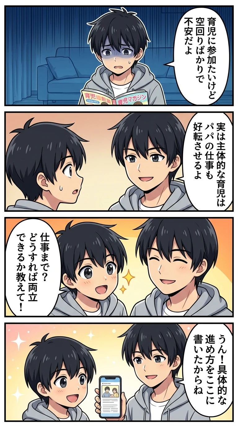 パパ 育児参加