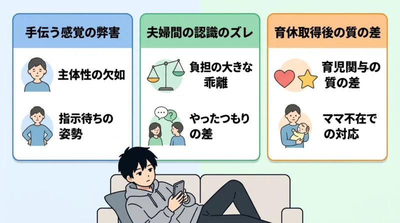 パパが育児参加しない現状と当事者意識の欠如