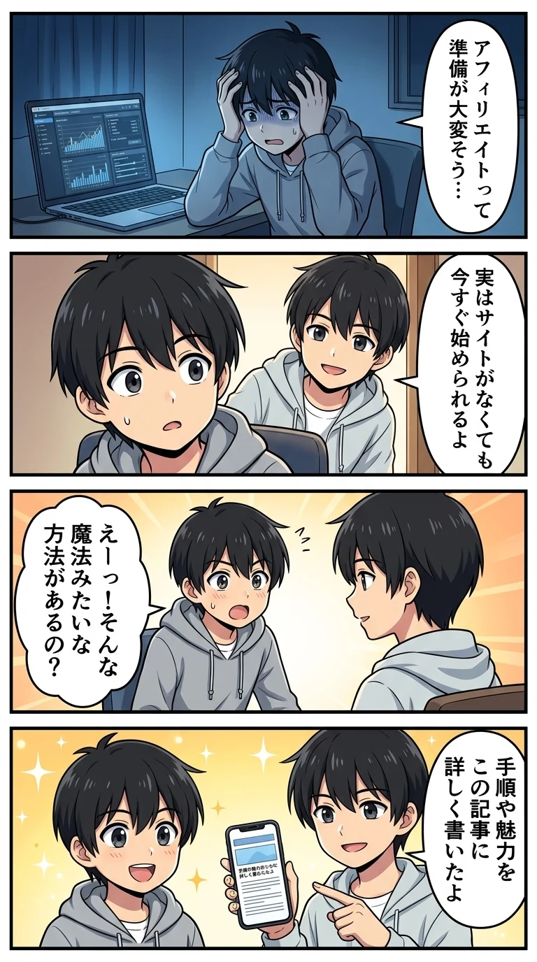 A8.net(エーハチネット) 始め方