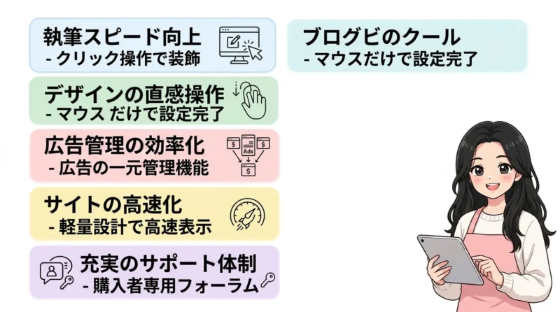 育児ブログに最適な有料テーマSWELLのメリット5つ