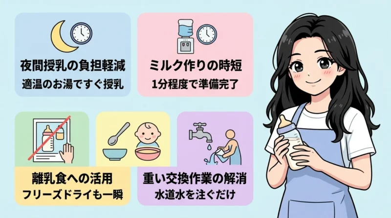 調乳にLoccaを導入するメリット5つ