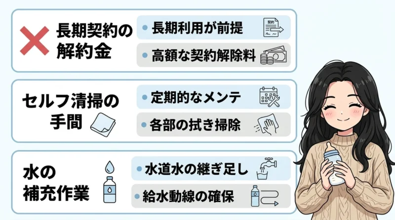 Loccaを契約する前のデメリット3つ