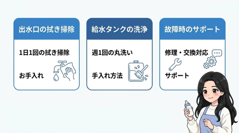 サーバーを衛生的に使うための管理方法
