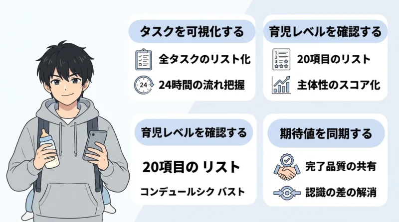 育児を線で捉えて信頼回復する3ステップ