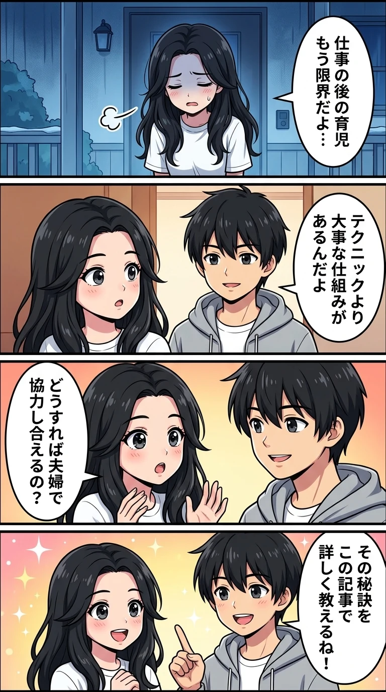 パパ 仕事終わり 育児