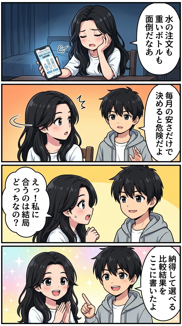 Locca トーエルウォーター 比較