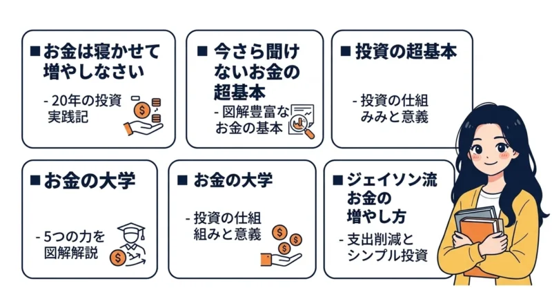 投資初心者におすすめの本5選