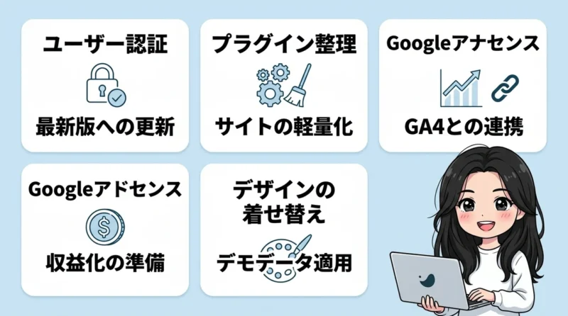 swell購入後にやるべき初期設定リスト5選
