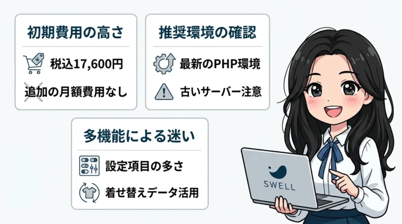 swellを購入する前に知っておきたいデメリット3つ