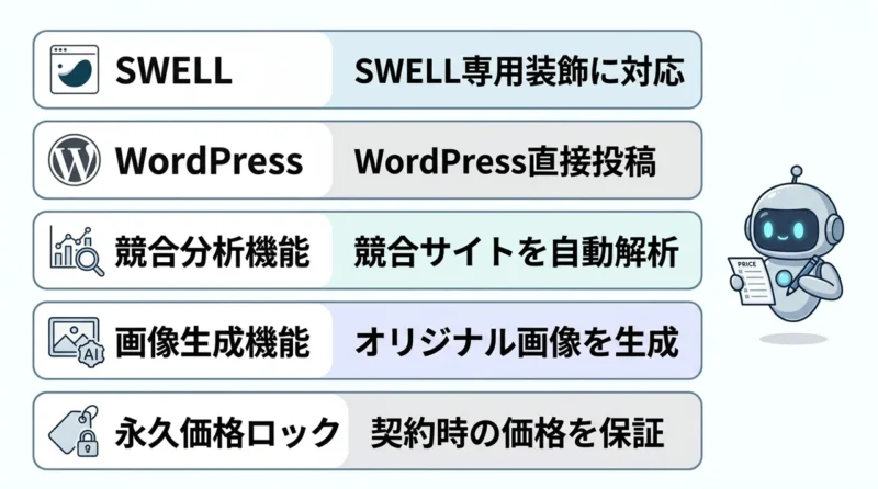 AI維新Writerを導入するメリット5つ
