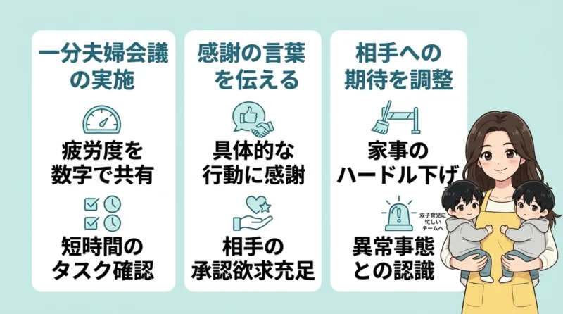 夫婦関係を改善するコミュニケーションのコツ3つ