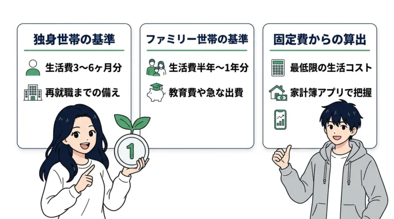 投資に回す生活防衛資金の具体的なシミュレーション