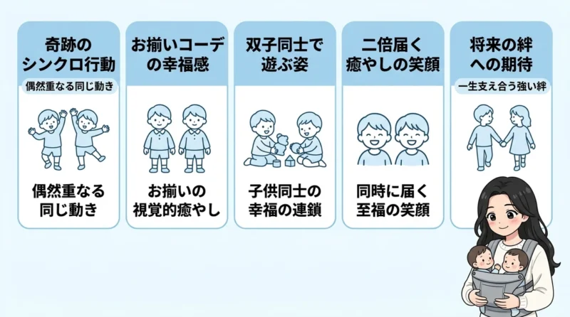 双子育児で実感する「かわいい」と思える5つの喜び
