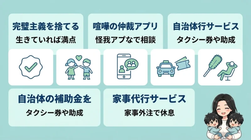 双子育児の悩みを解消するマインドセットと支援策