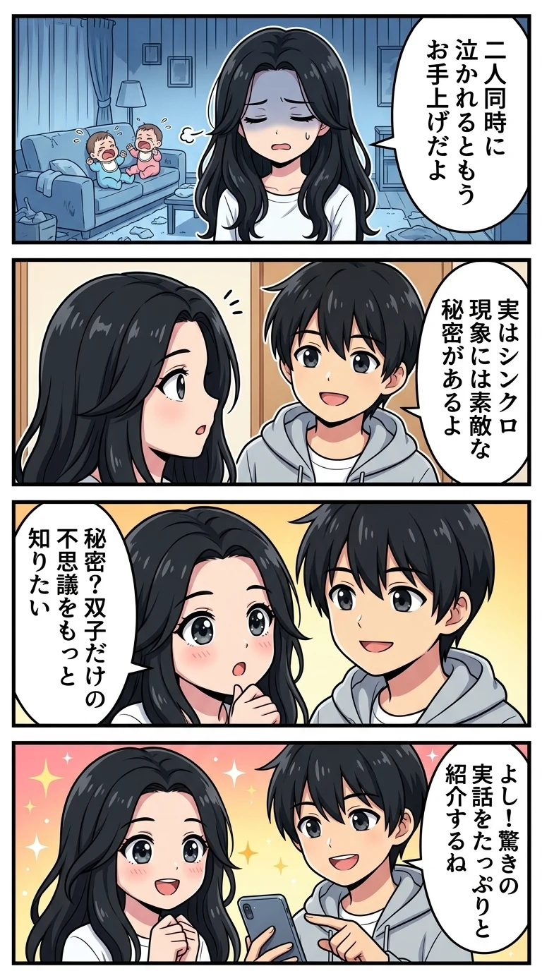 双子 あるある