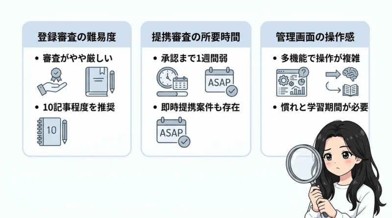バリューコマースの悪い評判とデメリット3つ