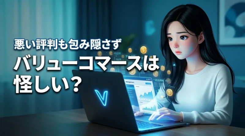 バリューコマースが怪しいと噂される真相は？利用者の悪い評判まで包み隠さず公開