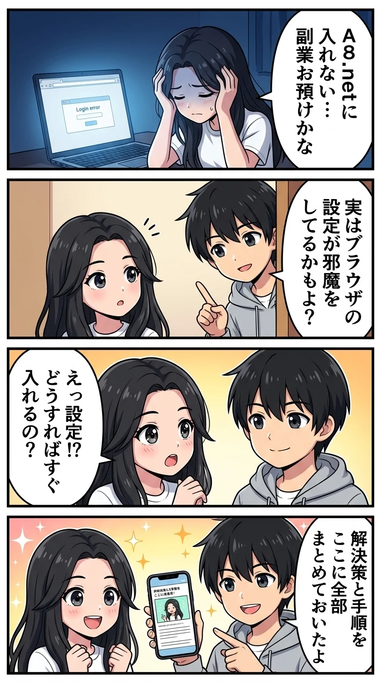 A8.net ログイン