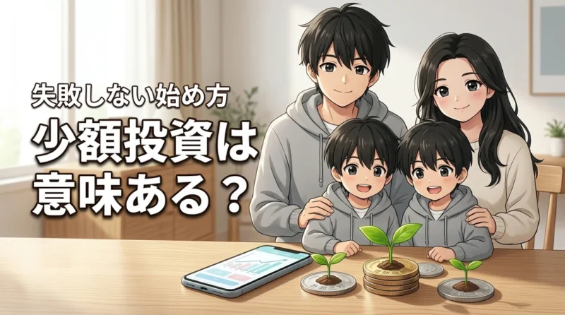 投資を初心者が少額から始めても意味ある?失敗しないステップと注意点を公開