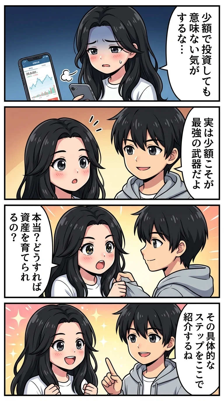 投資 初心者 少額