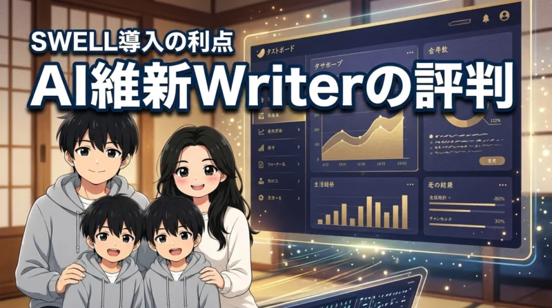 AI維新Writerの評判はどう？SWELLユーザーが導入するメリットを徹底調査