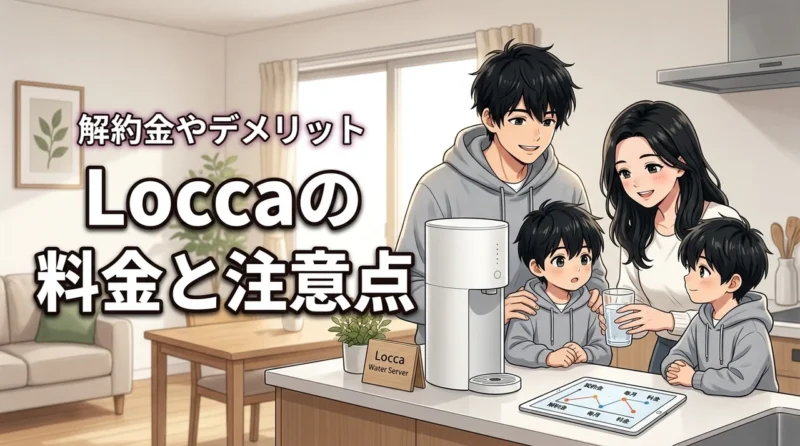 Loccaの料金は本当にお得？解約金やデメリットなど契約前に知りたい注意点