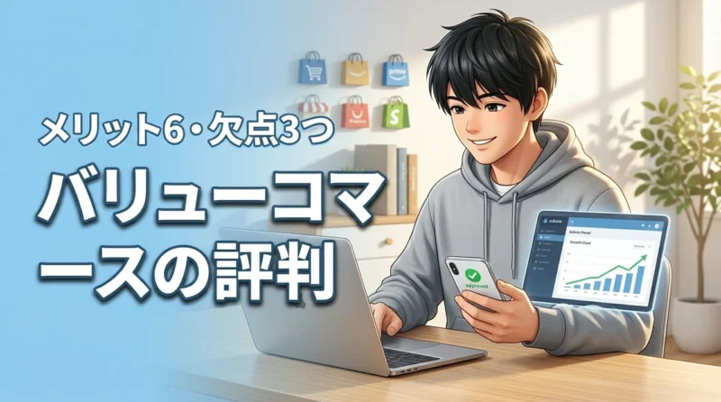 バリューコマースのアフィリエイトの評判は？6つのメリットと3つのデメリットを公開