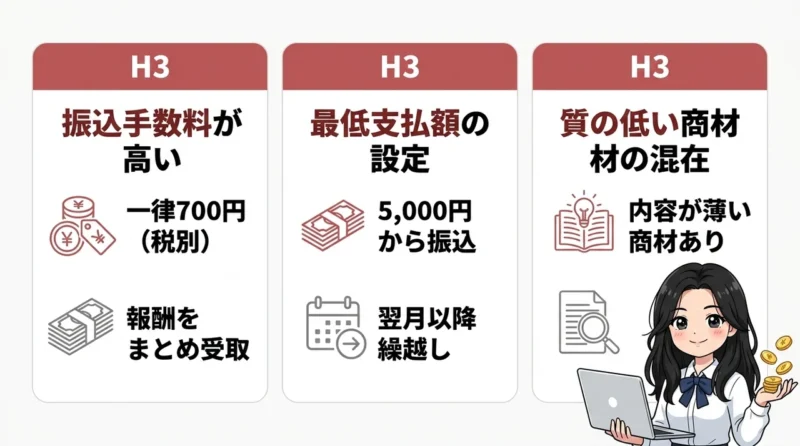 インフォトップの気になるデメリット3つ