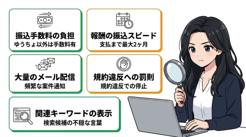 A8ネットが危ないと噂される5つの理由
