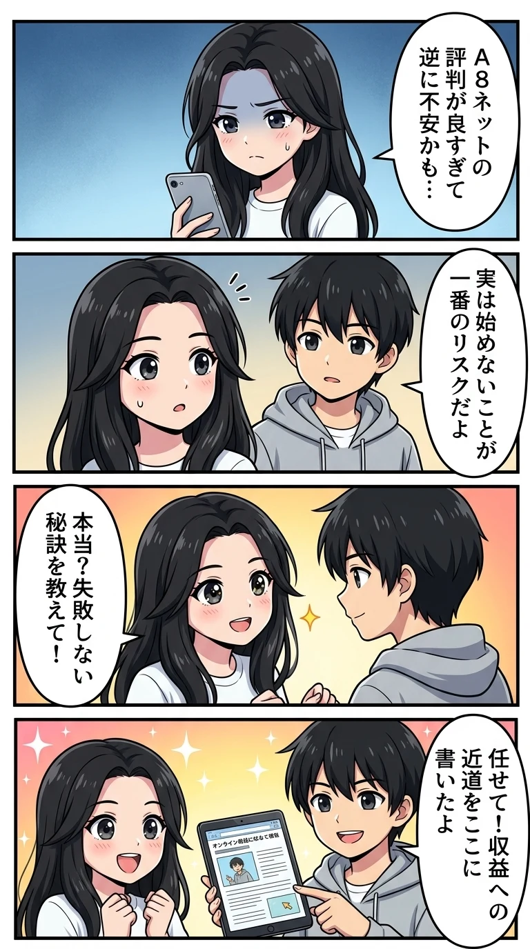 A8.net 口コミ