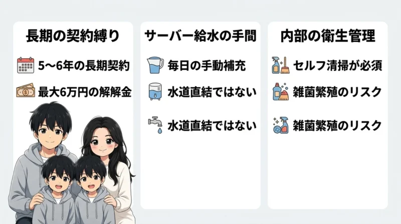 Loccaを契約するデメリット3つ