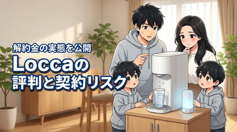Loccaの評判は悪い？契約期間や解約金のリスクが気になる人へ実態を公開