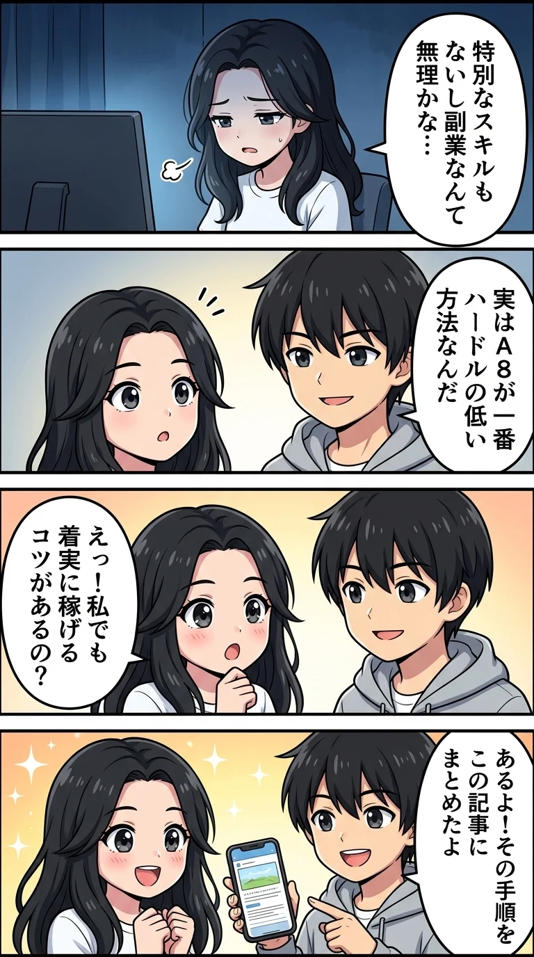 a8 副業