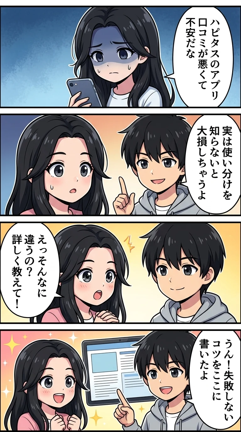 ハピタス アプリ 口コミ