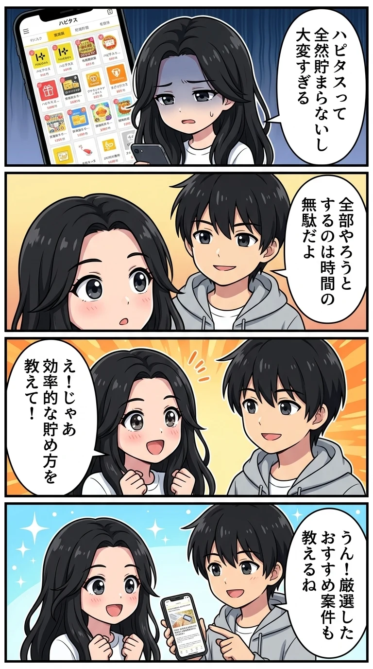 ハピタス ポイント 貯め方