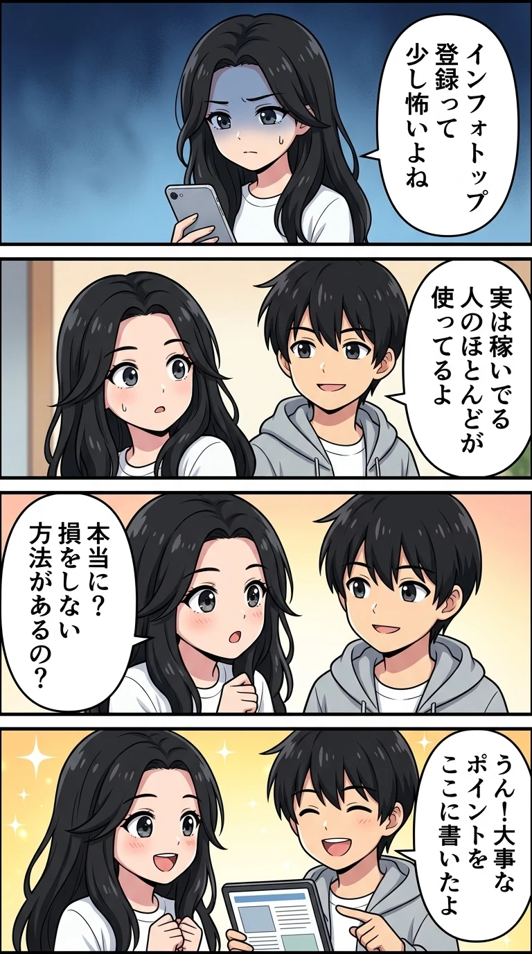 インフォトップ 登録